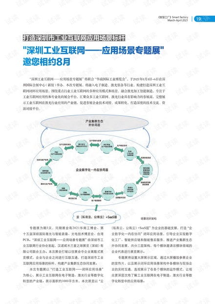 深圳工業(yè)互聯(lián)網(wǎng)應(yīng)用場(chǎng)景專題展 邀您共繪智造新藍(lán)圖